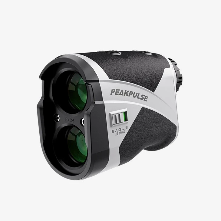 Golf Laser Fjarlægðarmælir 7 gráðu Ofurbreiður FOV með hárnákvæmri fánastöng læsingu Titringsaðgerð Hallastilling Stöðug skönnun