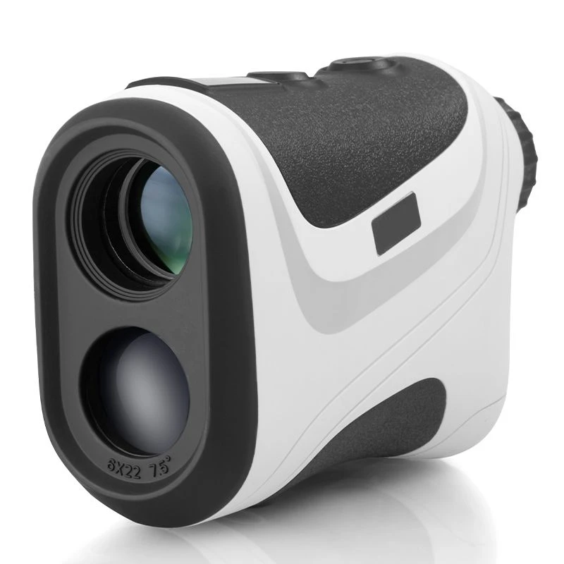 Handheld golf gps með halla